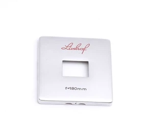 USED Linhof Viewfinder Mask 180mm for Super Technika IV 69 Camera Black Writing - Picture 1 of 2