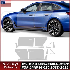 For BMW I4 G26 2022-2023 Doors Precut Paint Protection Film Gloss Clear PPF TPU - Picture 1 of 20