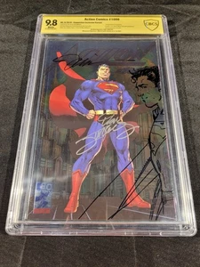 Action Comics #1000 - DC, 2018 - CBCS 9.8 White Pg. - DOPPELT SIGNIERT BESCHREIBUNG LESEN. - Bild 1 von 7