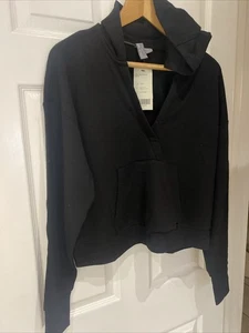 Sweaty Betty After Class Relaxed Hoody Gr. Small schwarz  - Bild 1 von 5