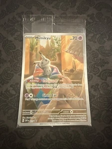 SEALED Pokémon Mimikyu SVP 075 -  Holo Black Star Promo - Picture 1 of 2