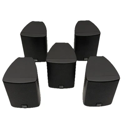 Canton MX50 Heimkino 2 Wege Satelliten Lautsprecher Home Cinema / Schwarz - Bild 1 von 4