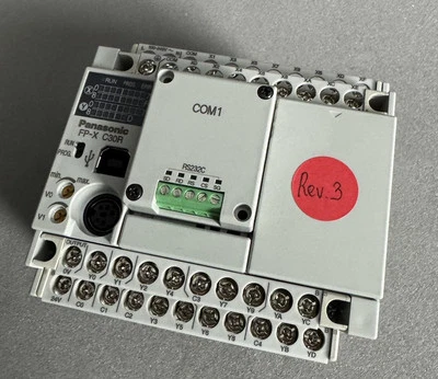 Panasonic AFPX-C30R Programmable Logic Controller, 16x Inputs, 14x Relay Outputs - Image 1 of 4