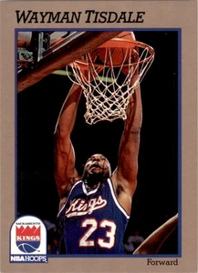 1992 Hoops 100 Superstars #84 Wayman Tisdale Sacramento Kings - Picture 1 of 2