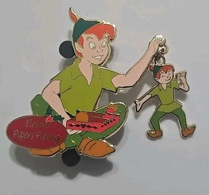  Prendedor LE 300 Disney 12 Días de Navidad Peter Pan 11 Pipers Tubería Cuelga Pin  - Imagen 1 de 1