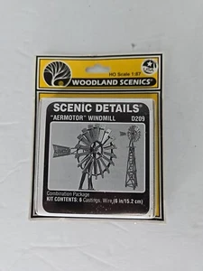 Woodland Scenics - Aermotor Windmühle - Scenic Details (R) -- Metallbausatz - unlackiert - Bild 1 von 3