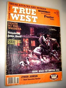 True West Magazine June 1982-Death At The Washita Philandering Outlaw Sheriff ! - Picture 1 of 1
