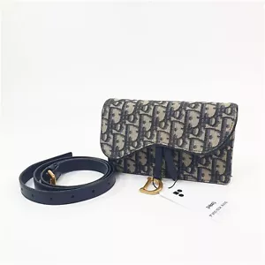 Dior Saddle Belt Pouch Bag Guaranteed Genuine Daily Mini Crossbody Bag DIA003 - Picture 1 of 10