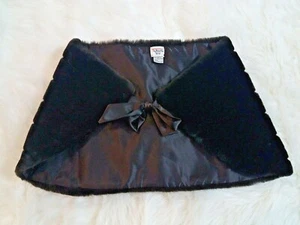 Talbots Niños Marrón Imitación Piel Forrada Invierno Forrada Formal Envoltura Estola OS Talla Única Usado en Excelente Condición - Imagen 1 de 4
