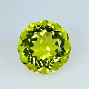10.80Ct Master Fancy Cut_ Superb Natural Lemon Quartz Gemstone - Imagen 1 de 1