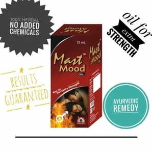 3X Mast Mood Oil For men 100% Herbal For Extra Strength-15 Ml-Free Ship - Picture 1 of 3