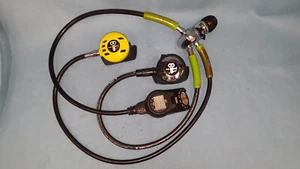 Used U.S. Divers SEA4 Regulator Set w/ Octo and 3-Gauge Computer Console - Picture 1 of 11