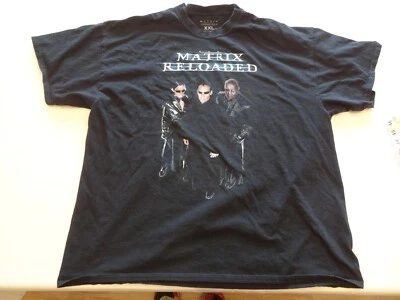 2021 The Matrix Reloaded T-Shirt Movie Men’s 2XL XXL  - Image 1 of 4
