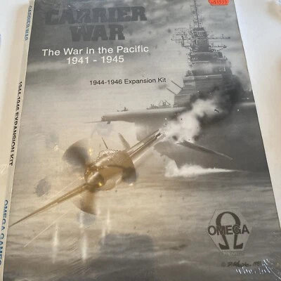 NEW Sealed Omega Games Carrier War The War in the Pacific 1944-46 Expansion Kit - Image 1 of 4