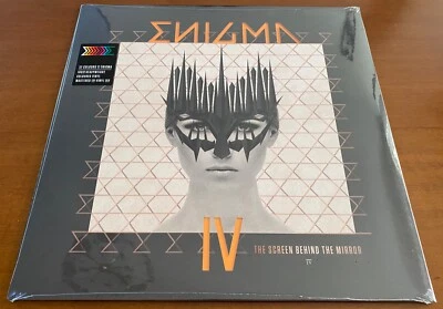 ENIGMA The Screen Behind The Mirror SEALED LIMITED EDITION ORANGE COLOURED VINYL - Image 1 of 2