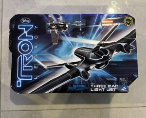 Tron Legacy Disney Spinmaster 3 Man Light Jet Vehicle New In Box