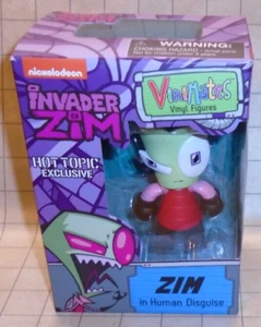 Invader Zim in Human Disguise Vinyl Figure NIB - Vinimates Hot Topic Exclusive - Foto 1 di 5