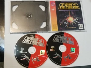 Star Wars X-Wing vs Tie Fighter 2 Disc (PC, 1997) Tested ! Free Shipping - Picture 1 of 1