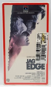 JAGGED EDGE SEALED VHS MOVIE COLUMBIA PICTURES GLENN CLOSE JEFF BRIDGES - Picture 1 of 6