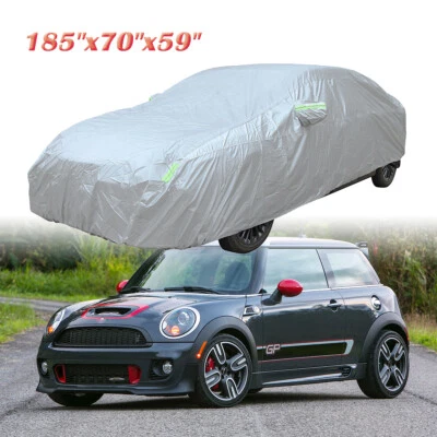 185'' For Mini Cooper S Full Car Cover Rain Sun Snow UV Resistant Waterproof US - Image 1 of 4