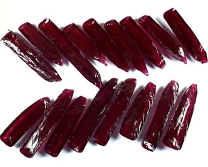 Mozambique Red Ruby Corrundum Gemstone Rough Lot Certified GH156 - Picture 1 of 5