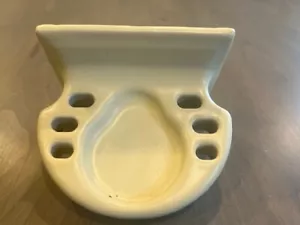 Vintage UNUSED American Olean Toothbrush Cup Holder Ceramic Wall Mount TILE - Picture 1 of 3