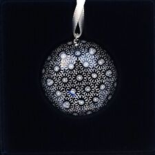 Swarovski Crystal Clear Daisy Holiday Ornament Small 5535186