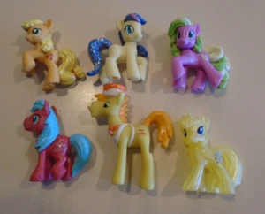 My Little Pony Blind Bag Mini Figure Lot A ~ 6 Different Ponies - Picture 1 of 2