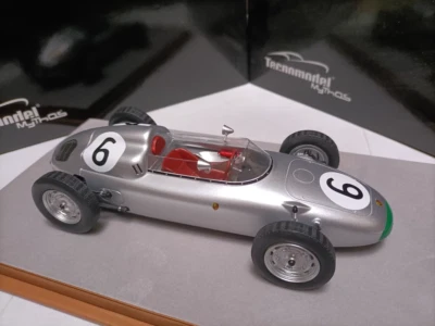 Tecnomodel 1/18 Porsche 718 #6 Solitude GP 1960 G.HILL Model Car  - Image 1 of 4