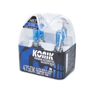KONIK HB3 9005 4750K Flash Blanco Halógeno Faro Globos Bombillas 12V 55W - Imagen 1 de 5
