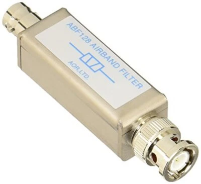 ABF128 ABF128 for AOR VHF Air Band Filter BNC Filters Brand New - Image 1 of 3
