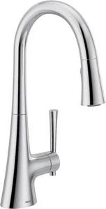Moen 9126 Kurv One-Handle Pulldown Kitchen Faucet Featuring Power Boost, Chrome - Picture 1 of 1