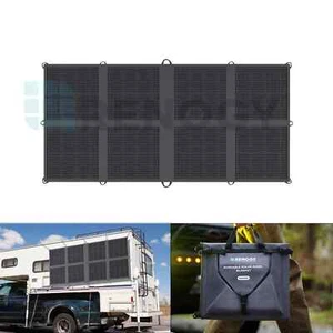 Renogy 200W 12V Folding Portable Solar Panel w/USB For Power Station RV Camping - Picture 1 of 11