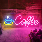 Maßgeschneiderte LED Neonschild maßgeschneiderte Beleuchtung Logo Kaffeetasse Tasse Café Schild