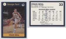 1991 Collegiate Collection Georgia Tech Craig Neal #33