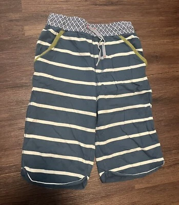 Matilda Jane Boys Blue Stripe Shorts Size 12 - Image 1 of 3