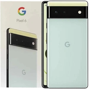 New Google Pixel 6 Dual Sim 128GB +8GB Sorta Seafoam Factory Unlocked 5G SIMFree - Afbeelding 1 van 1