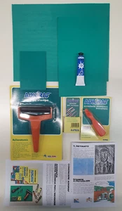 Set per adigrafia inchiostro blu ADIGRAF con vari accessori vedi descrizione - Foto 1 di 1