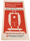 October 1980 Conrail Septa Chestnut Hill East Philadelphia Public Timetable