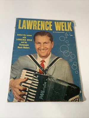 1956 Lawrence Welk Magazine Behind The Scenes Champagne Music Makers Foto 1 de 4
