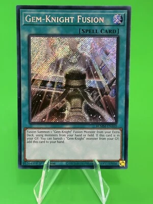 Yu-Gi-Oh Battles Of Legend Monster Mayhem Gem-Knight Fusion SR BLMM-EN160 NM!!! - Image 1 of 3