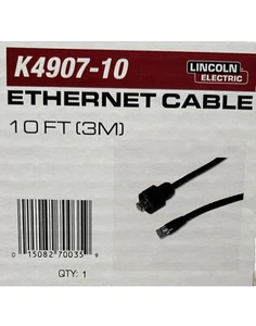 Lincoln ELectric K4907-10. 10Ft Cat 5e Ethernet Cable. - Picture 1 of 8