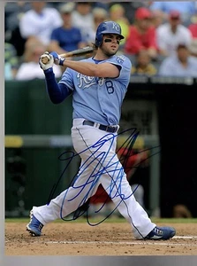 Mike Moustakas Signed Autograph 11X14 Kansas City Royals MLB LOM COA (PH4654) - Picture 1 of 2