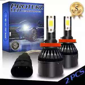 Ultra LED Headlight Bulbs Conversion Kit H11(H8,H9) Prime LED 7200lm 6000K White - Picture 1 of 12