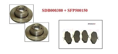 Land Rover Discovery 2 99-04 Front Rotor Disc Set ( 2 pcs)  + Brake Pads New - Image 1 of 4