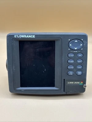 Lowrance LMS 335C DF Fishfinding Sonar GPS Untested - Image 1 of 4