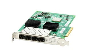 Network Card Qlogic QLE2564 4x8Gb SFP+ FC PCIe x8 PX4810402-01 - Picture 1 of 1