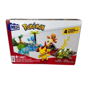 Pokemon Mega Construx: Kanto Region Team: Original Starters Building Set (NEW) - Picture 1 of 8