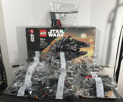 乐高星球大战黑暗法尔康 75389 完整 * * 盒子密封袋全新绝地维德 — 第 1/4 张图片
