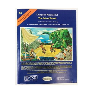 TSR Basic D&D Isle of Dread (2º, azul) en muy buen estado+ - Imagen 1 de 2